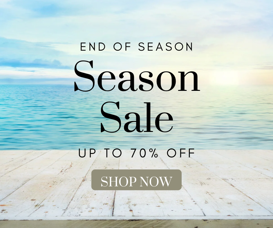End of Season Sale 50%+ off
